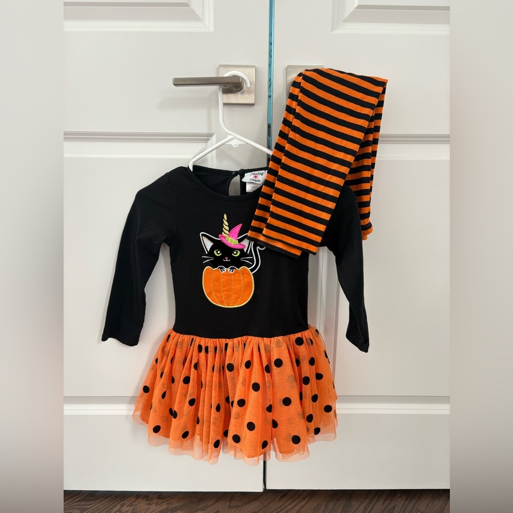 Halloween Caticorn tulle outfit